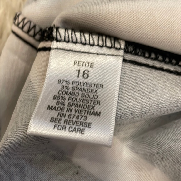 Roz & Ali sleeveless striped tie waist midi dress - Picture 8 of 8